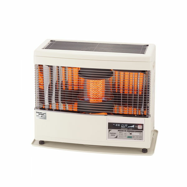 ●長府(旧サンポット) 石油ストーブ【FFR-7012RF E(W)】ホワイト カベック FF式 木造18畳/コンクリート2..