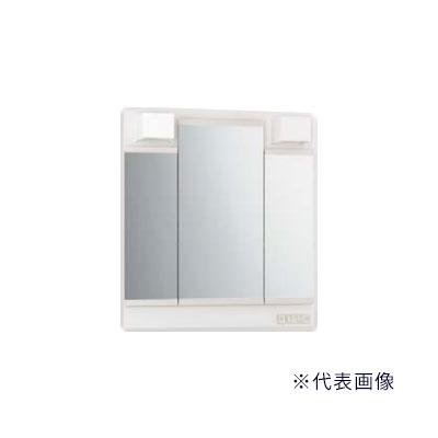 ●クリナップ 【M-H753TSEH】ミラーキャビネット (3面鏡) くもり止めヒーター有り BTSシリーズ 間口75cm〔GB〕(4)