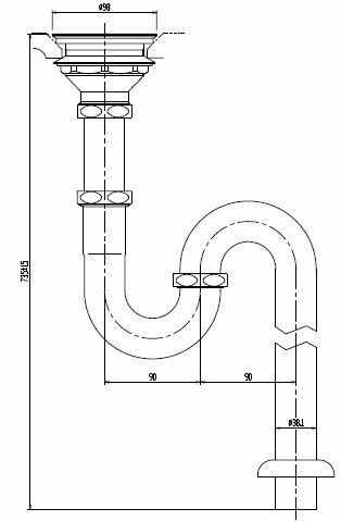 INAX/LIXIL SF-3SAӿȥå ήѾӿSȥå(Хåȷ) Ƥӷ38mmIE