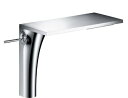 ハンスグローエ【18020000】アクサーマソー シングルレバー洗面混合水栓 (ベッセル型洗面器用、ポップアップ引棒無)〔EI〕