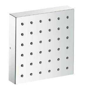 受注生産品(詳しくはお問い合わせください) ※こちらの商品はご入金確認後のお手配です。代引きでのお取り扱いはできません。 ※埋込部別売 製品の特徴 ・120 mm角のシャワー ・水流の角度を下向き、真っ直ぐ、上向きと調節可能 ・用途: オーバーヘッドシャワーまたはボディーシャワーとして ・# 10755000、# 10751000、# 10651000、# 10972000、# 40871000、# 40872000、# 40873000 または # 40874000 と直接 (10mmの間隔で) 接続して取付ける場合は、# 28486180 本体の利用を推奨します ・自由アレンジで設置する場合、G 1/2雌ネジで接続できます ・オーバーヘッドシャワーとして様々な組み合わせで取付ける場合、サポート部品 # 28470180 の利用を推奨します
