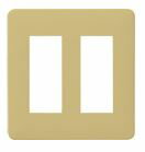 パナソニック 配線器具【WN6706Y】簡易耐火用モダンプレート6コ用 (ダークベージュ)