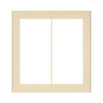 パナソニック 配線器具【WT8326F】(ベージュ) スクエア コスモシリーズワイド21 簡易耐火用スイッチプ..