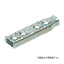 未来工業 【YK-4PKD(10個入)】ワイヤークリップ 高強度タイプ 溶融亜鉛めっき仕様 ゆるみ止め付ナット(M6)