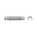 トヨトミ 部材【H-F300】排気フレキパイプ (パイプホルダー付) 300mm〔DF〕