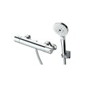 ◆在庫有り!∞TOTO 浴室用水栓金具【TBV03459J】GGシリーズ 壁付サーモスタット混合水栓(レバーハンドル) コンフォートウェーブ 3モード・ミスト めっき