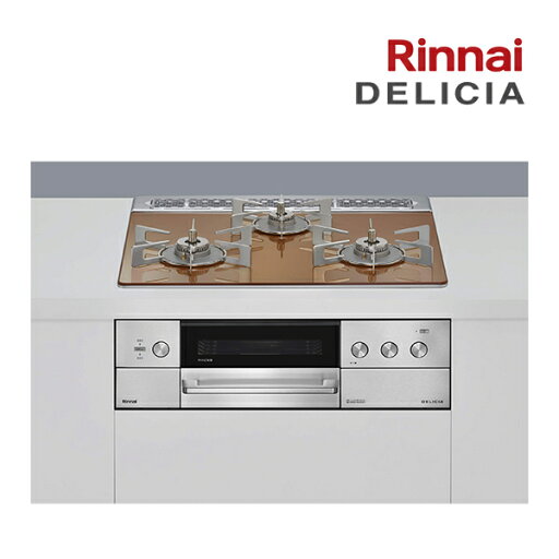 ###リンナイ ガスビルトインコンロ【RHS31W39M12RCSTW】デリシア 3V乾電池 操作部シンプル スパークリングカッパー 幅60cm ザ・ココット付属〔GJ〕 ###リンナイ ガスビルトインコンロ【RHS31W39M12RCSTW】デリシア 3V乾電池 操作部シンプル スパークリングカッパー 幅60cm ザ・ココット付属〔GJ〕
