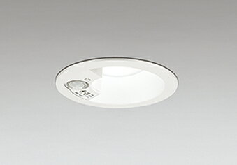 βオーデリック/ODELIC 【OD261837R】エクステリア ベースダウンライト 防雨型 浅型 昼白色 LED一体型 オフホワイト 埋込穴100 軒下取付専用 人感センサー付