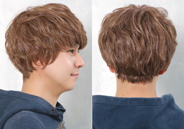 専用ソフトネットとの併用で医療用としてもおすすめ!【メンズウィッグ レビューを書いてWIGケアセットGET♪】ラパンドアール ツイストマッシュ 3501