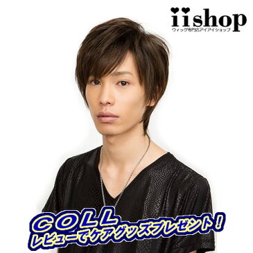 ★専用ソフトネットとの併用で医療用としてもおすすめ!【メンズウィッグ レビューを書いてWIGケアセットGET♪】ラパンドアールリープウルフ3461