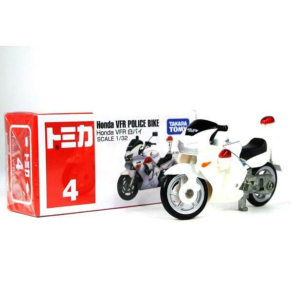 No.4 Honda VFR 白バイ トミカ