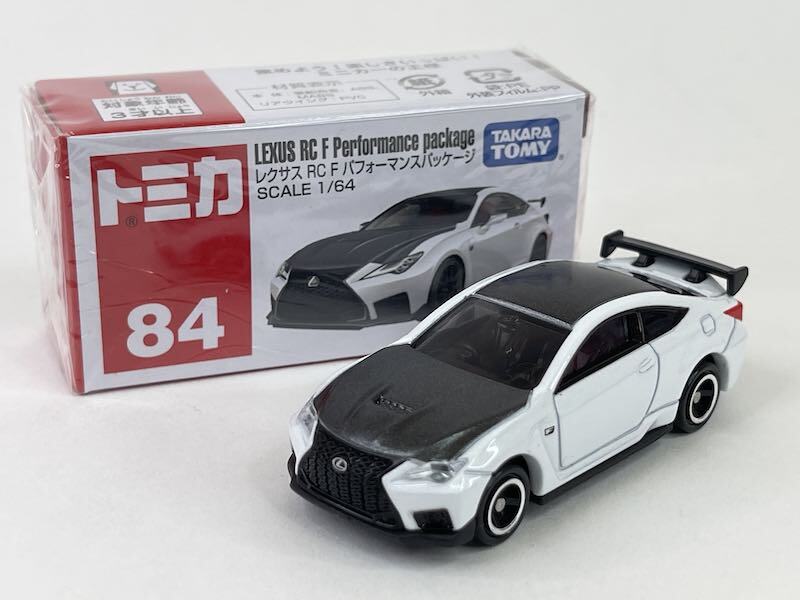 絶版★No.84 レクサス RC F パフォーマンスパッケージ トミカ