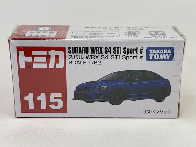 絶版★No.115 スバル WRX S4 STI Sport # トミカ
