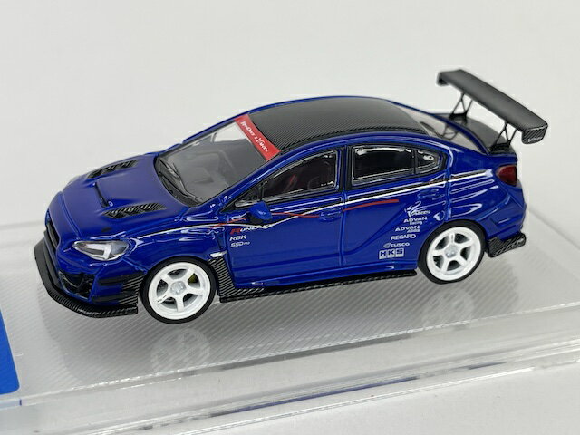 Xo VAB WRX STI&S4 WIDE BODY KIT (u[^bN) COLOURFUL MINIATURE MODEL 1/64