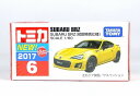 絶版★No.6 スバル BRZ (初回特別仕様) トミカ