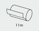 DENSO/デンソーDST-iミニプリンター用ロール紙11m(1本)