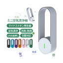 空気清浄機 花粉対策 脱臭 コンパクト H13 ホワイト PM2.5対応 ペット 小型 静音 ウイルス ホワイト系 花粉 ハウスダスト 卓上 8畳対応 フィルター マイナスイオン発生器 プラズマクラスター スピード循環気流 集じん リビング 寝室 黄砂 加湿なし フィルター交換なし