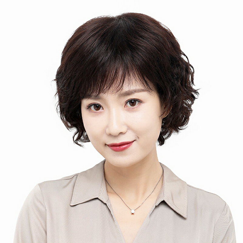 ウィッグ レディース ショート ボブ カール 髪型 人毛100% 自然 かわいい ファッション フルウィッグ 女性 ウェーブ おしゃれ 可愛い 小顔効果 巻き髪 ヘアウィッグ 脱毛症 白髪隠す ウィッグネット付き ブラック ブラウン つむじ 分け目 かつら かぶるだけ コスプレ かつら