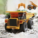 ラジコン ダンプカー プレゼント おもちゃ RC ラジコンカー 合金 ダンプトラック 男の子 砂遊び 6チャンネル 大型ダンプカー 子供 8歳 9歳 10歳 1...