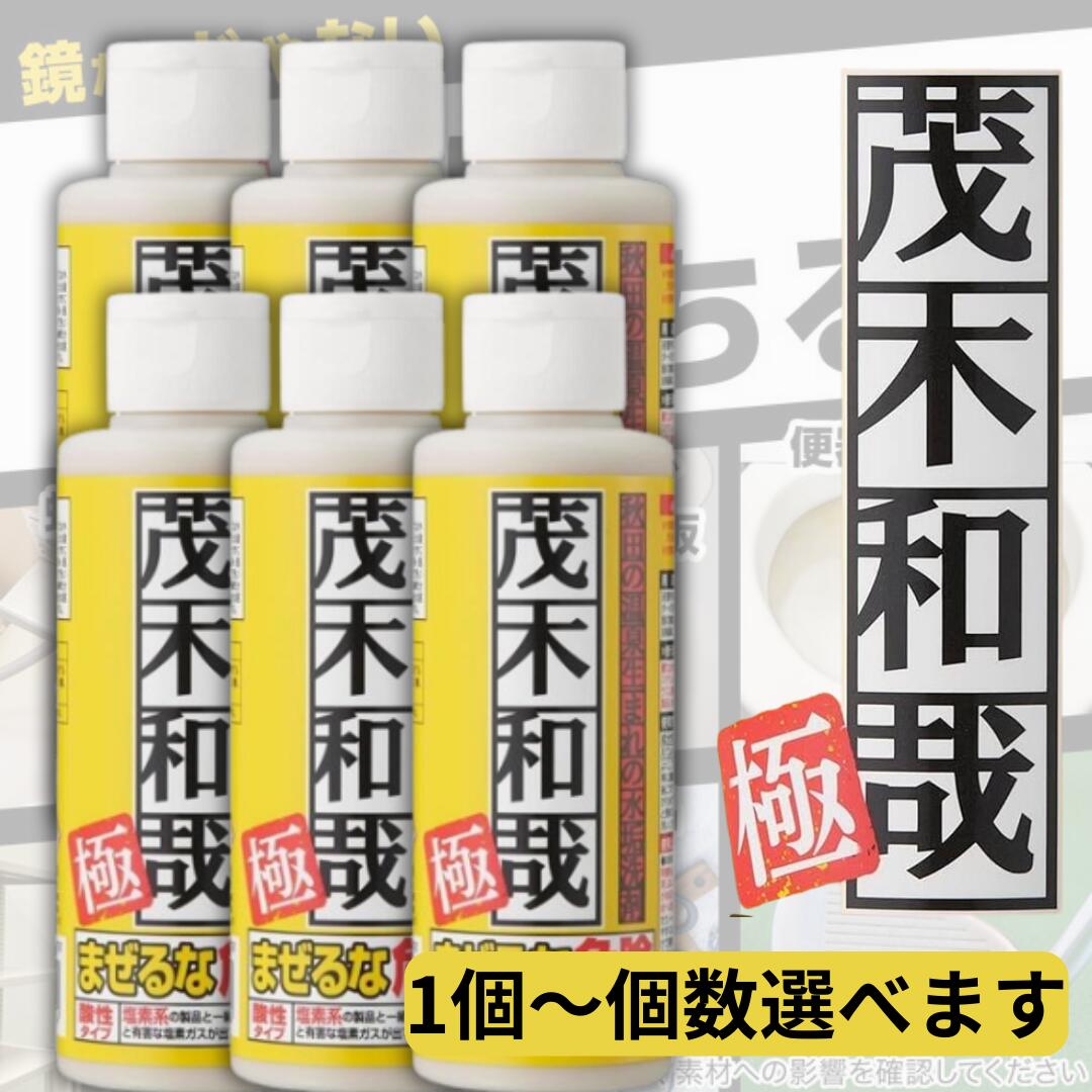 茂木和哉 極 150ml 水垢洗剤 水垢落とし 水アカ除去 風呂 浴室 シンク 掃除用洗剤