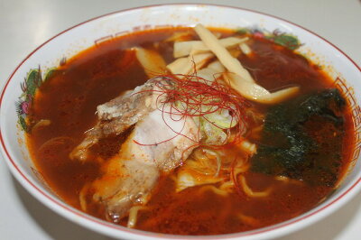 いいで特産品ショップ 山形県飯豊町のらーめん居酒屋来々軒 1番人気 豚キムチラーメン3食セット 辛さが選べるダブル ハイパー 東北関東送料無料 画像2