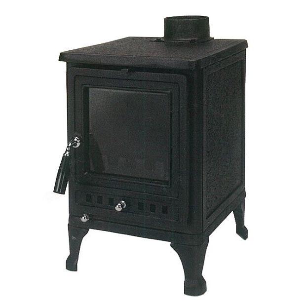 薪ストーブST-0311-12 暖房面積約5～15坪 煙突径120mm 鋳物 リビング 居間 暖炉 まきストーブ 自宅用