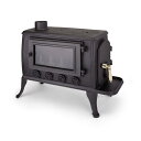 薪ストーブST-2106DX 暖房面積約20~25坪 煙突径105mm【配送は営業所止めになります】