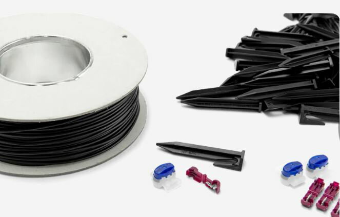 設置キットM（黒ワイヤー）　ハスクバーナ　オートモア用キット　250mワイヤー　ペ...