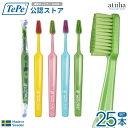 【7月ずっとポイント5倍UP※要エントリー】【送料無料】テペ TePe 歯ブラシ GOOD regular グッドソフト【25本】