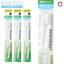 【7月ずっとポイント5倍UP※要エントリー】KISS YOU キスユー イオン歯ブラシ 極細レギュラー H31 替えブラシセット