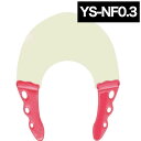 【5のつく日◆ポイントUP中!】ワイエスパーク ネックフィッター YS-NF0.3 ナチュラル&レッド(YSパーク ヘアカット 髪の毛 侵入防止 散髪 自宅 サロン用 脱着簡単 ゴム カッティングクロス 首 プロ用美容室専門店 美容室用具 自宅美容室 プロ仕様)
