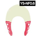 【5のつく日◆ポイントUP中!】ワイエスパーク ネックフィッター YS-NF0.6 ナチュラル&レッド(YSパーク ヘアカット 髪の毛 侵入防止 散髪 自宅 サロン用 脱着簡単 ゴム カッティングクロス 首 プロ用美容室専門店 美容室用具 自宅美容室 プロ仕様)