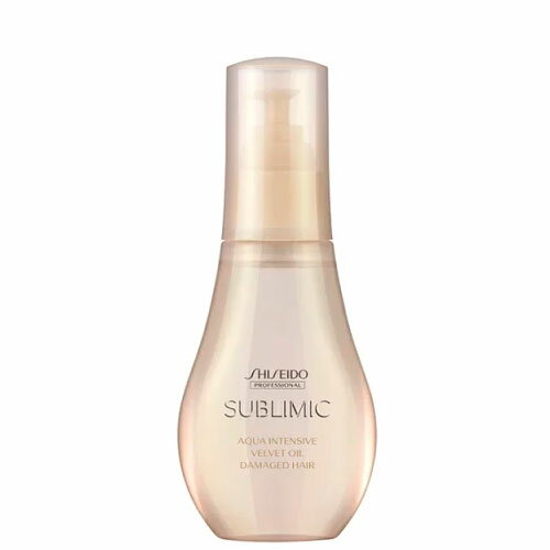 【ポイント3倍★11日9時迄】資生堂 サブリミック アクアインテンシブ ベルベットオイル 100ml (SHISEIDO SUBLIMIC プロフェッショナル ヘアオイル 美容室 おすすめ 髪質 サロン専売品 アウトバス 乾燥 父の日 保湿 ボリュームアップ まとまる ツヤ UVケア)