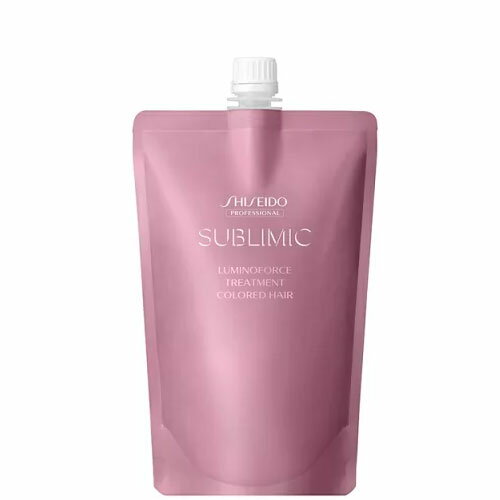 【ポイント3倍★11日9時迄】資生堂 サブリミック ルミノフォース トリートメント 450g (SHISEIDO SUBLIMIC プロフェッショナル 美容室 おすすめ 髪質 サロン サロン専売品 スキャルプ 薄毛 抜け毛 ハリ コシ ボリューム)