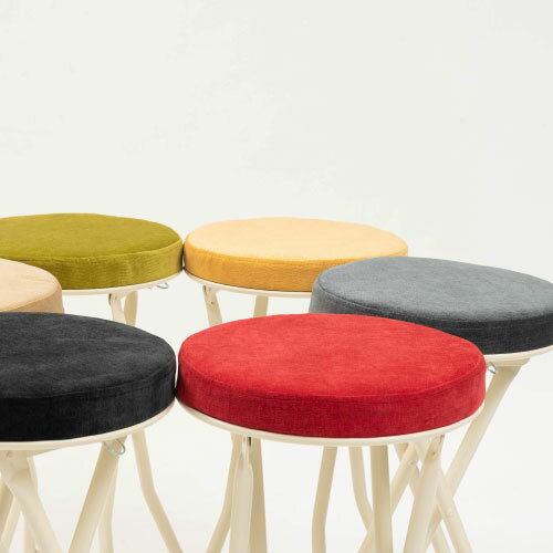 [メーカー直送] 【PC-34DGY】 ロンダ ハイスツール (スツール ハイスツール フォールディング 折りたたみ 椅子 いす イス チェア 腰掛け おしゃれ シンプル アームレス 肘なし 背もたれなし コンパクト 北欧 隙間収納 ロック付き)p02 [3]