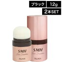 【マラソンSALE中!】【2個】スーパーミリオンヘアー ヘアファンデーション スティックタイプ ブラック 12g (SMH ボリュームアップ super million hair 薄毛 老若男女 メンズ レディース おすすめ お出かけ ヘアセット Black)
