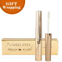 【GIFT】キャメルアイ アイラッシュエッセンス 5ml【ラッピング込み】 (まつ毛 美容液 CAMEL EYES 化粧品 マスカラ下地 ペプチド アイメイク ...