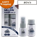 【GIFT】 ルアン スーパーミリオンヘアー ミニセット ホワイト【ラッピング込み】 (SMH 薄毛 老若男女 メンズ レディース おすすめ お出かけ ヘアセッ...