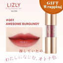 【母の日フェア対象!】リズリー オーマイオウサム ティントグロス 4.7g G01 オウサムバーガンディ【ラッピング込み】 (LIZLY 正規品 口紅 落ちない...