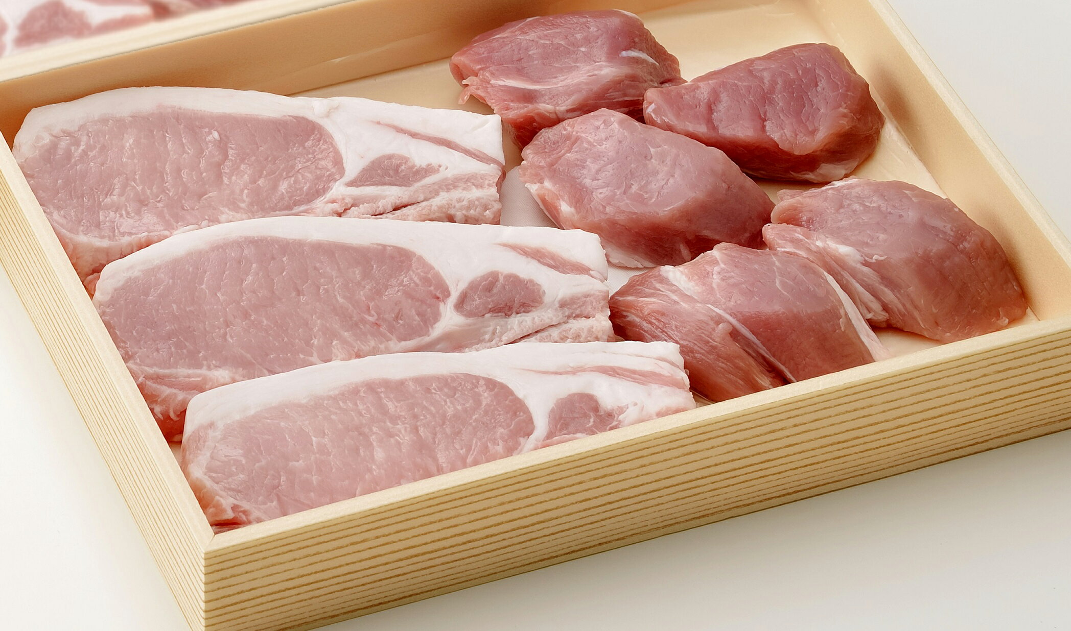 銘柄豚「いばらき地養豚」とんかつ用お肉セット！※ロース切身120g×3枚＆ヒレ切身200g☆