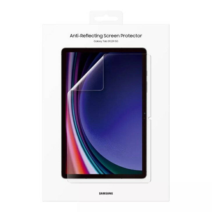 Samsung 純正品 Galaxy Tab S9 Anti-reflecting screen Protector 純正 保護フイルム 簡単貼付 反射防止フィルム　 海外純正品