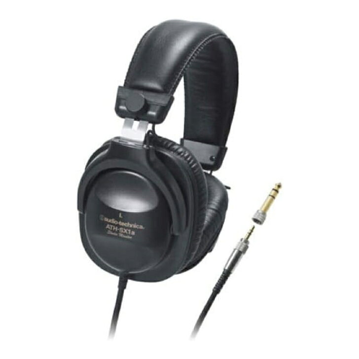Rakuten - オーディオテクニカ ATH-SX1a スタジオモニター ステレオヘッドホン 密閉型 プロ仕様 高音質 軽量 日本製 業務用 ブラック　X000ZBDNUD　B001AK1SAA