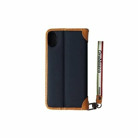 オロビアンコ iPhone XR用 ケース Orobiancoカバー/Navy RS8C036L 高級感 かっこい...