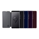 Samsung 純正品 Galaxy S9 Clear View Standing Cover (クリアビュースタンディングカバー) Purple/パープル Blue/ブルー 並行輸入品 EF-ZG960