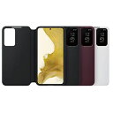 Galaxy S22 5G ケース 純正 スマートクリアビュー SMART CLEAR VIEW COVER EF-ZS901 海外純正品 並行輸入品