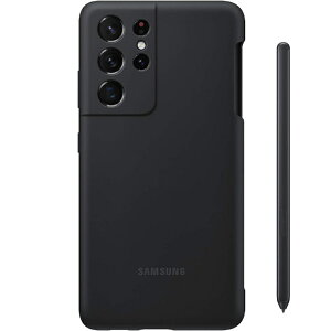 4/25㤤!Ψ1/2100%PХå+1000OFF!Samsung   Galaxy S21 Ultra 5G  Silicone Cover with S Pen (S ڥ) 饹ڥդꥳ󥫥С EF-PG99PT (Black/֥å)  [¹͢]