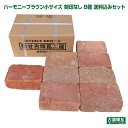 アンティークレンガ 「ハーモニーブラウン小サイズ 刻印なし 8個 送料込みセット」(北海道は300円アップ)