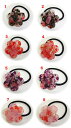 和柄 ヘアゴム アクリルモチーフ 花