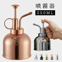 じょうろ 霧吹きステンレス 霧吹き 散水用具 スプレーボトル 園芸用霧吹き 水差し ガーデンツール 園芸用品 水差し 水やり 園芸 掃除 散水 観葉植物 お洒落...