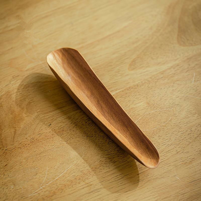 茶道具 中国 茶道 茶則 天然龍眼木 茶道具 茶文化 天然木 茶器 抹茶スクープ 茶道 アクセサリー 煎茶道..